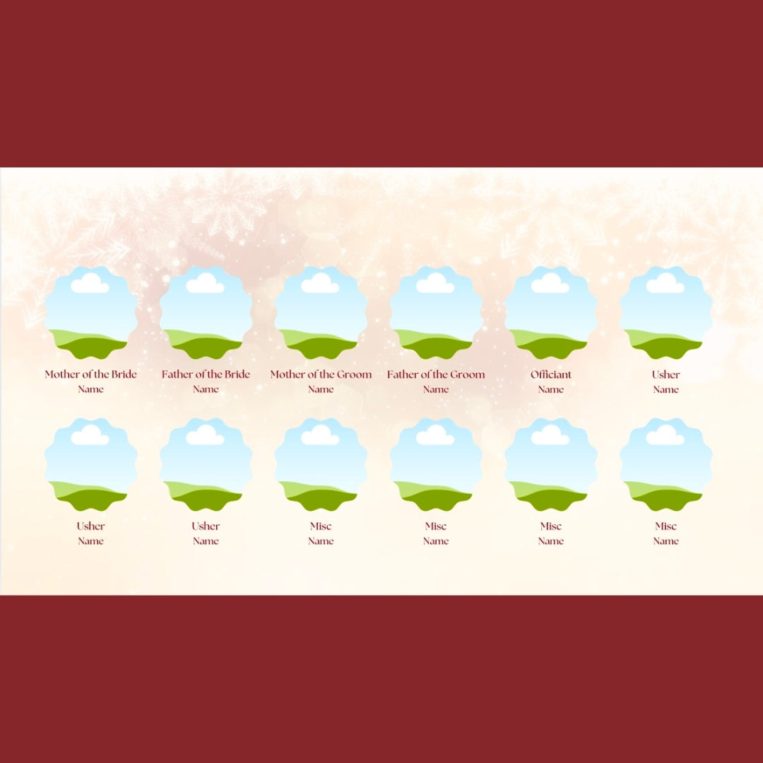 Christmas DIY Wedding Website