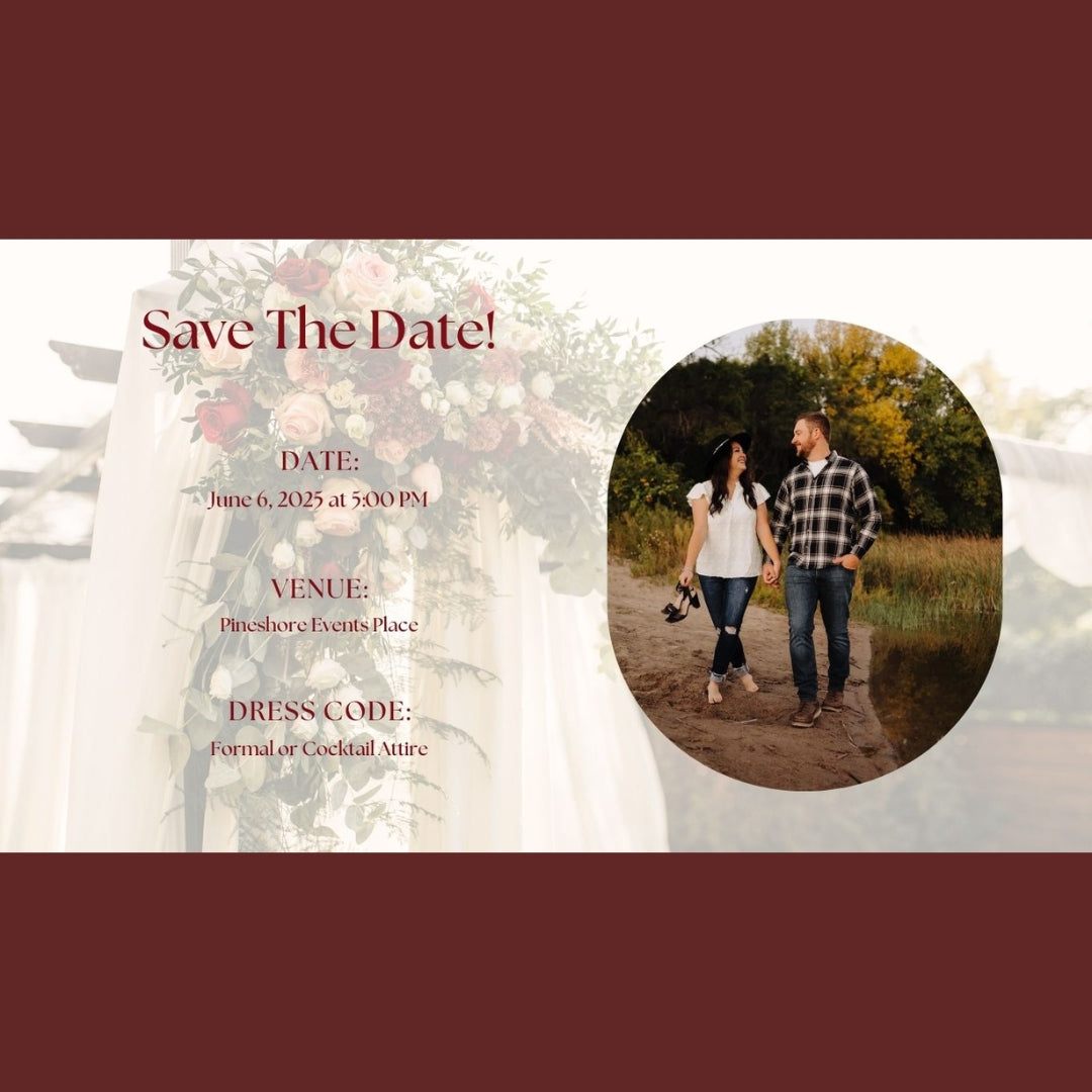 Rustic DIY Wedding Website