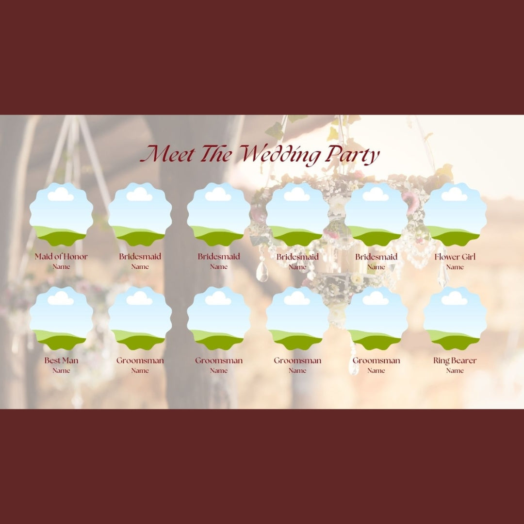 Rustic DIY Wedding Website