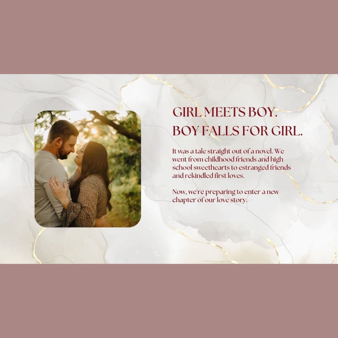 Watercolor DIY Wedding Website
