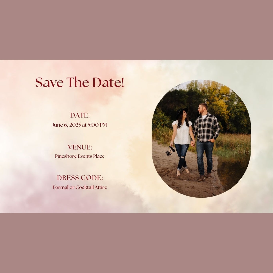 Watercolor DIY Wedding Website