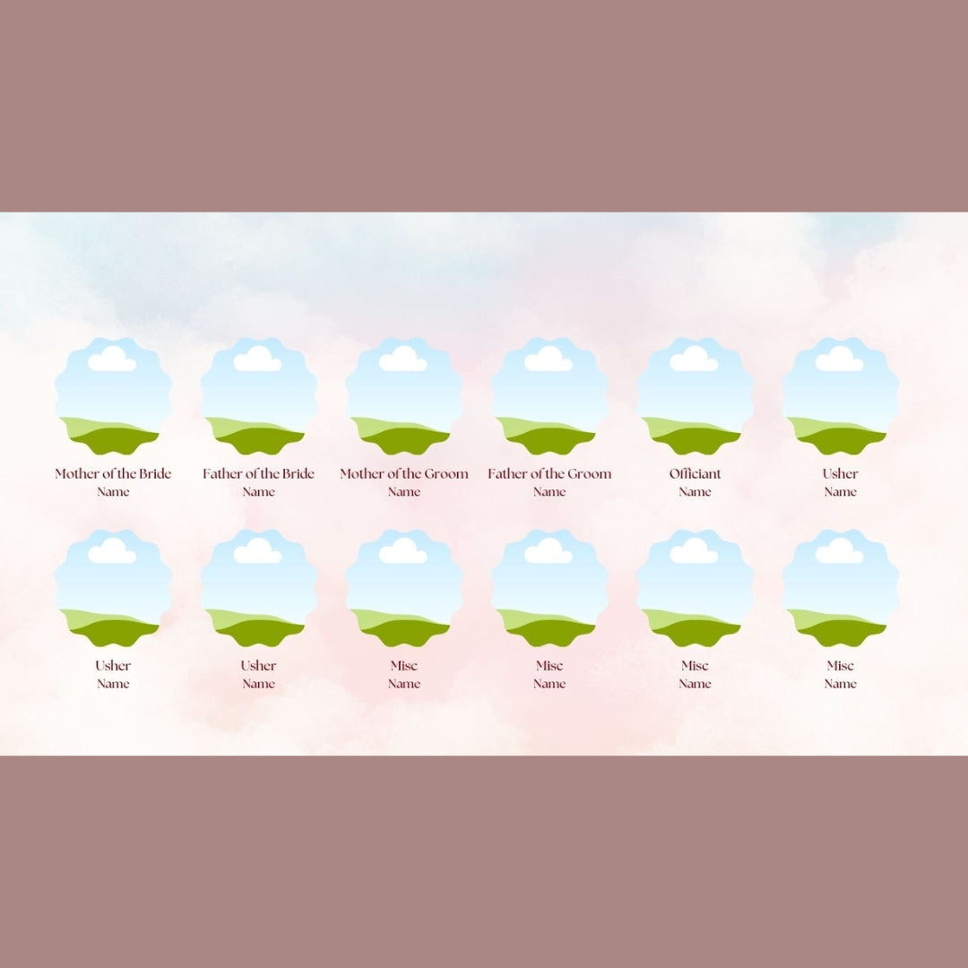 Watercolor DIY Wedding Website