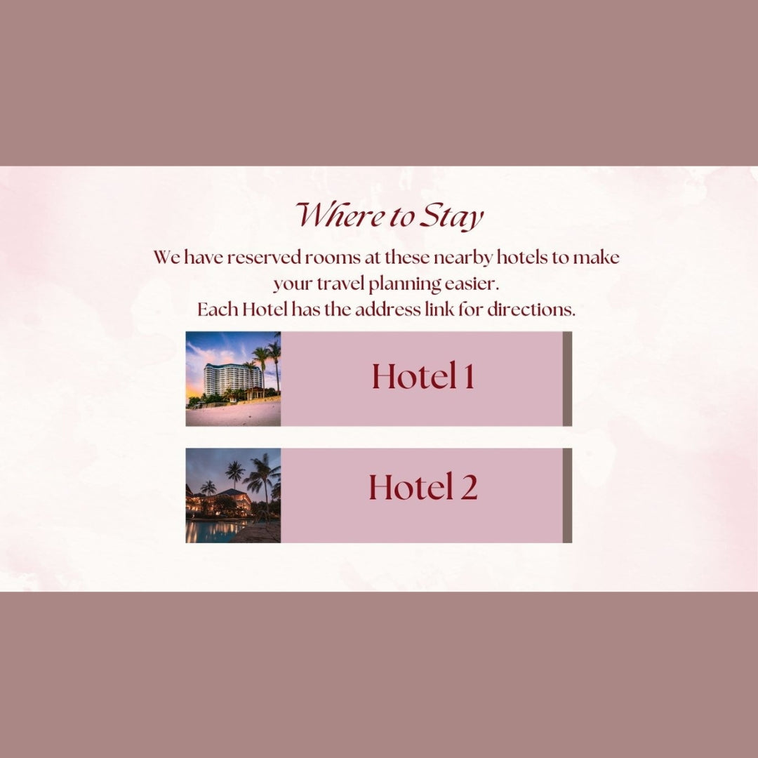 Watercolor DIY Wedding Website