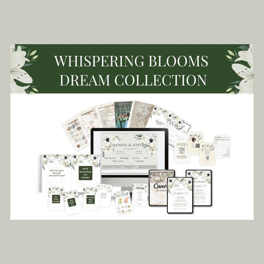 Whispering Blooms Wedding Day Dream Collection