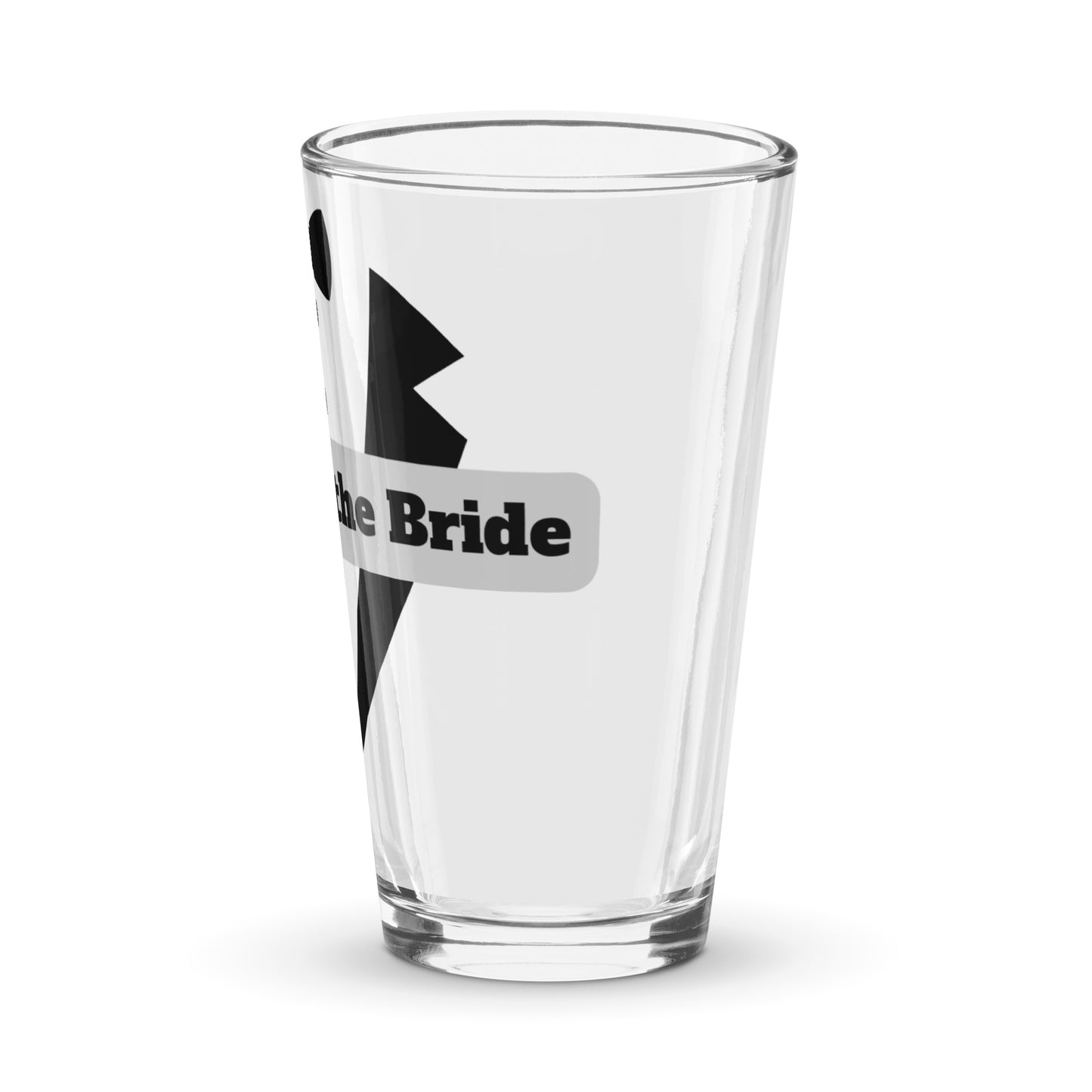 Father of the Bride Shaker pint glass