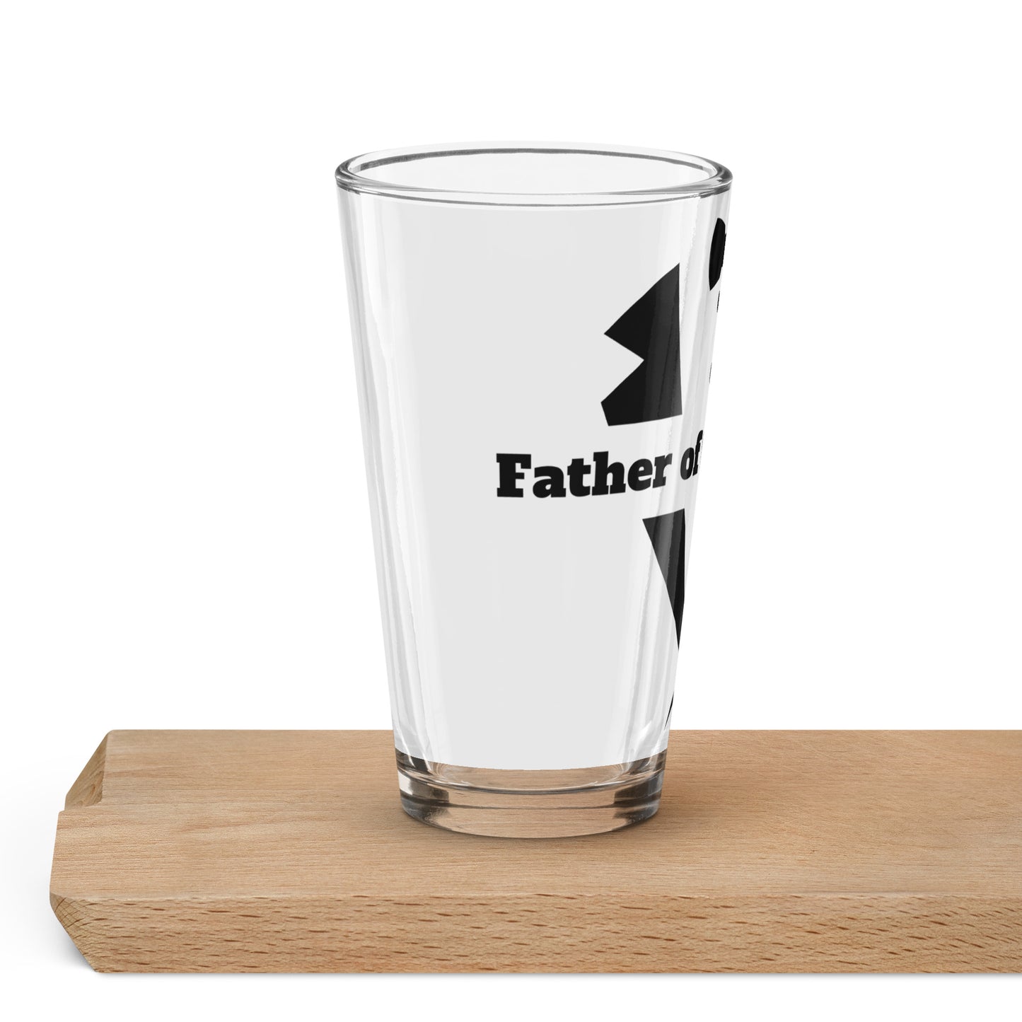 Father of the Groom Shaker pint glass