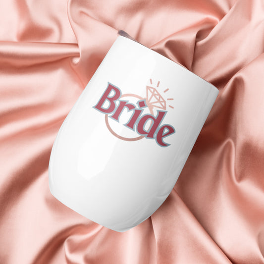 Bride Wine tumbler